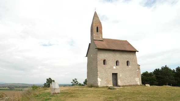 A view of the Drazovsky Church in Nitra, Slovakia alt