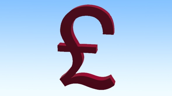 Pound Sterling 3D Rotation 4K alt