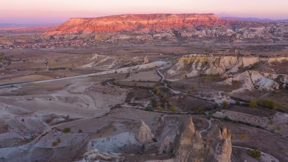 Landscape of Goreme at Sunset alt