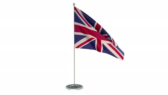 United Kingdom Office Small Flag Pole