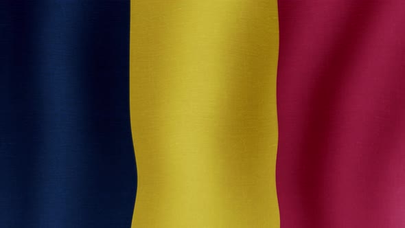 The National Flag of Romania