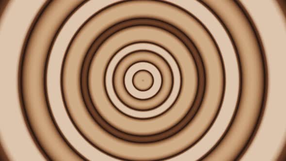 Abstract Radial Background in Brown Tones