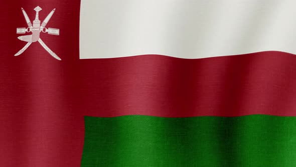 The National Flag of Oman