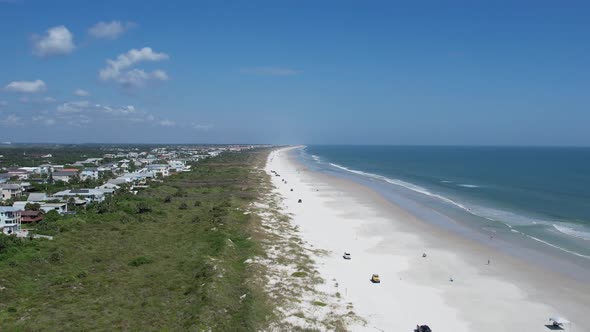 Aerial View of Butler Beach - Saint Augustine, Florida alt