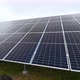 Timelapse on Solar Power Plant with clouds moving above the solar panels - VideoHive Item for Sale