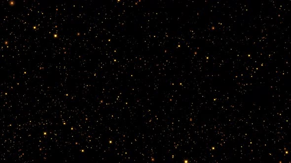 Stars Field Motion Loop Background
