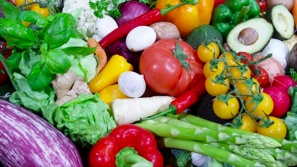 Fresh Healthy Eating - Natural Organic Vegetables. alt