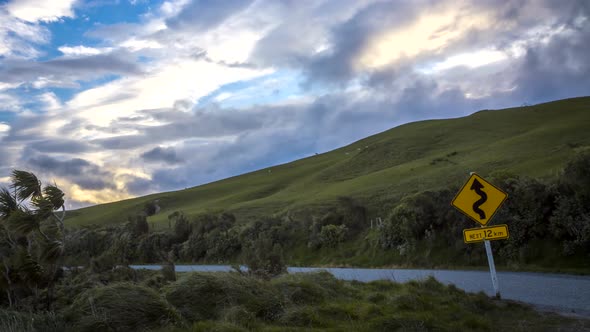 New Zealand road timelapse alt
