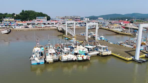 Gimpo Sea Fishing Boat Gyeonggi Do Korea