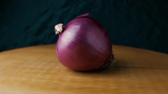 Rotating Purple Onion Bulb