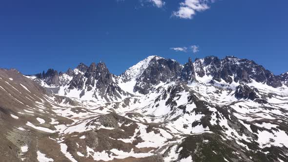 Snow Capped Mountains