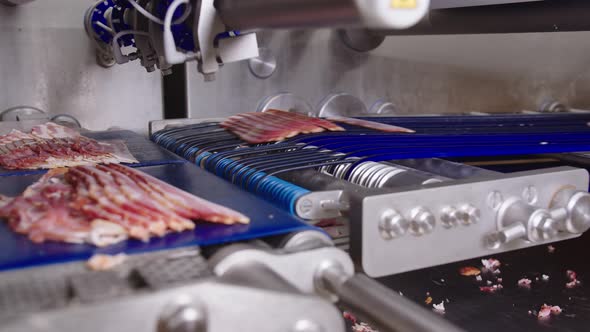 Automatic Bacon Portioning for Placement in the Package