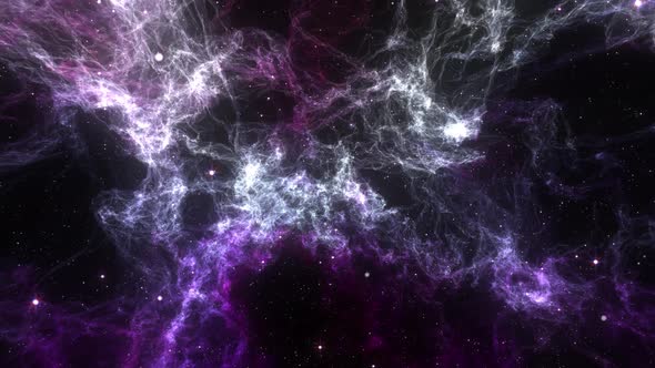 Purple Space Nebula