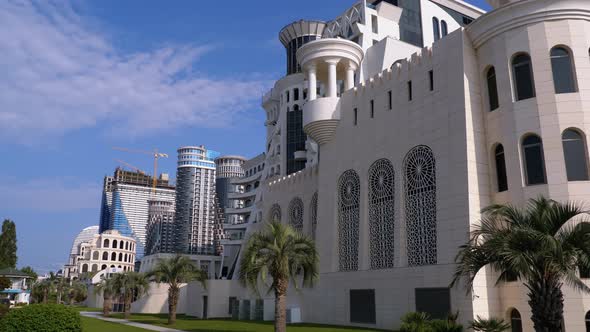 Five-star Hotel on the Batumi Embankment Next To the Construction of New Skyscrapers alt
