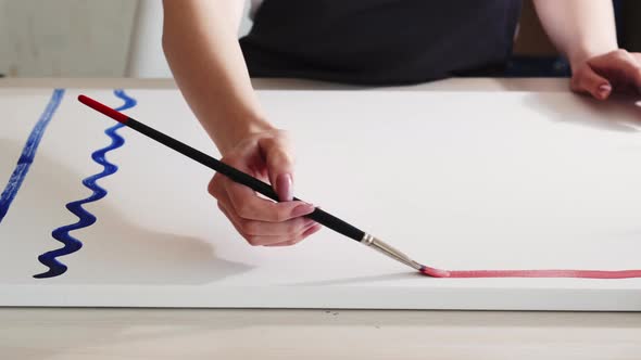 Art Lesson Painter Leisure Hands Brush Oil Set 2 alt