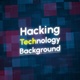 Digital Hacking Red Blue Abstract Technology Background 4K - VideoHive Item for Sale