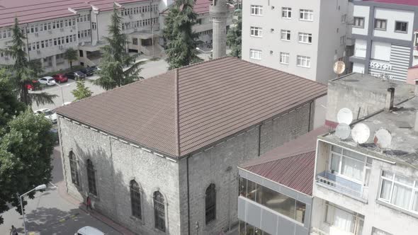 Trabzon City Center Mosque Aerial View 5