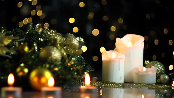 Merry Christmas And Happy New Year Background alt