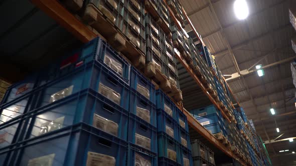 Large Warehouse Space in the Factory 4K alt