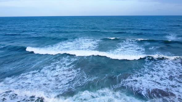 4k Stormy Sea Waves