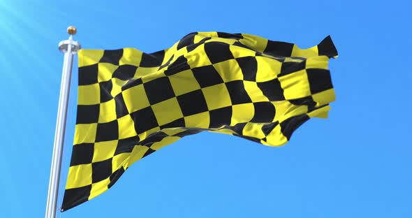 Flag of the County of Urgell, Spain alt