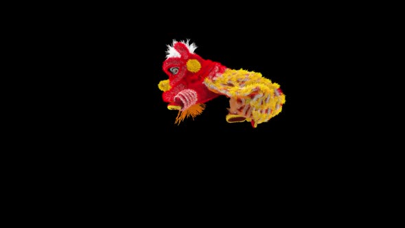 64 Chinese New Year Lion Dancing HD alt