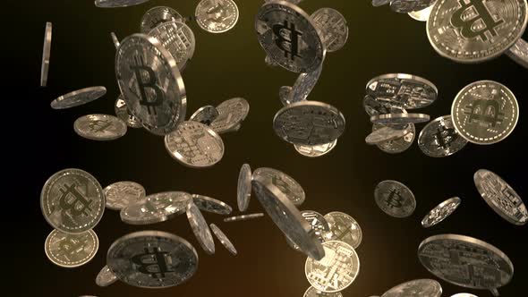 raining bitcoins