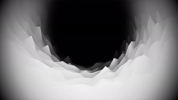 Dark Mystic Stone Cave Black Inside Seamless Loop alt