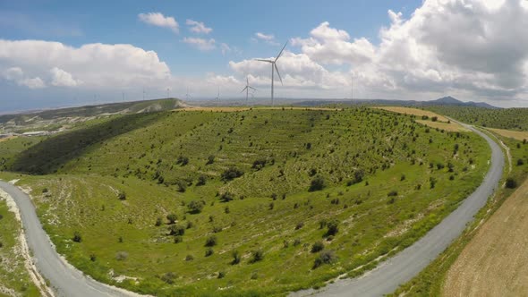 Large Windmills Providing Energy to Entire Cities, Copying With Power Outages alt