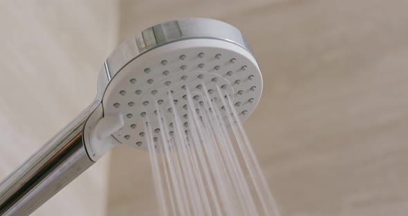 Turning on the shower alt