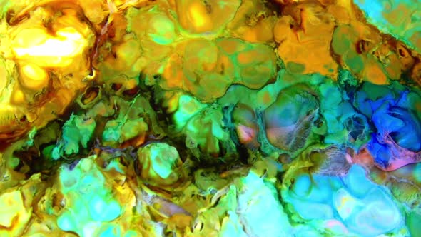 Color Explosion Abstract Art Painting alt