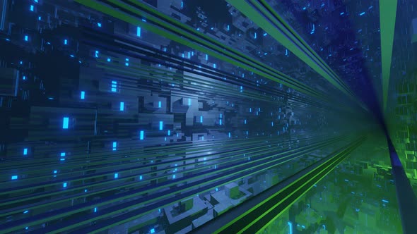 Scifi Constructions Mysterious 3d Objects in Fog alt