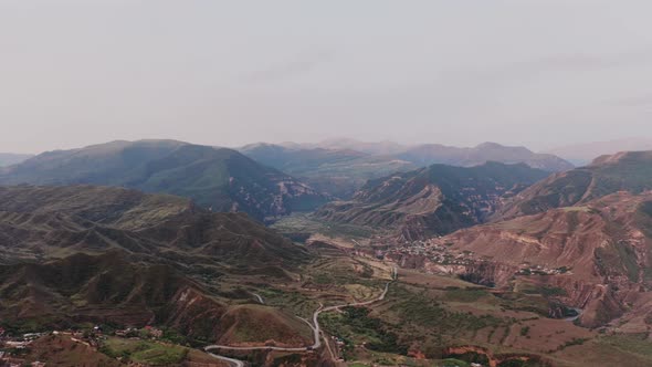 Gunib Village in Dagestan alt