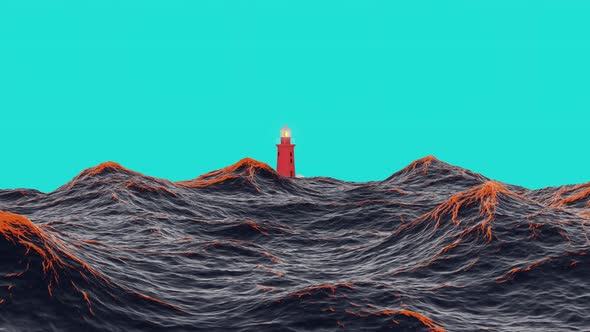 Sea ​​And Lighthouse