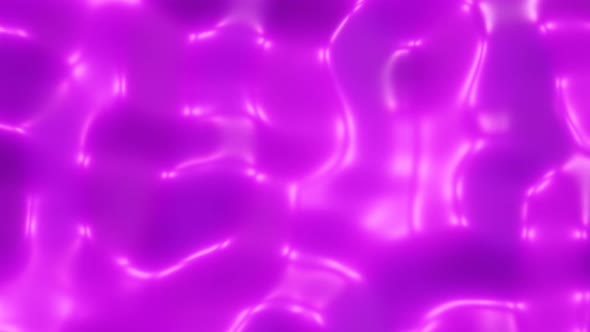 3D render of Abstract Purple Jelly Liquid with Waves