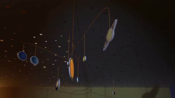 Solar System Mobile Animation Showing Planets Rotating into View ...