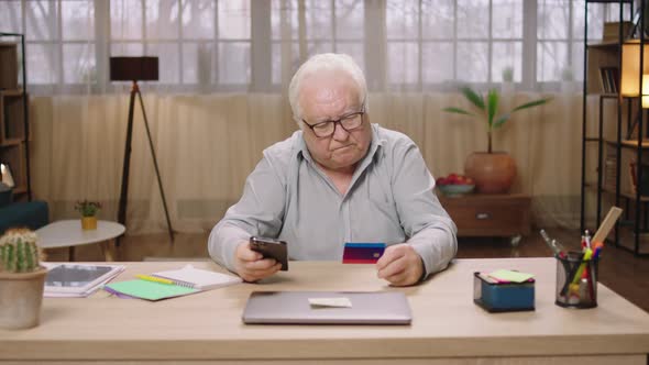 In Front of Tue Camera Old Man Good Looking alt