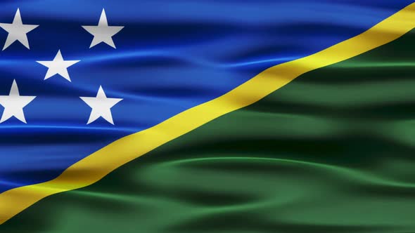 Solomon Islands Flag Waving alt