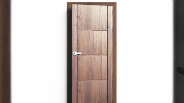 Infinite Opening Wooden Doors