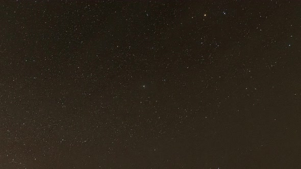 Time Lapse of the Starry Sky