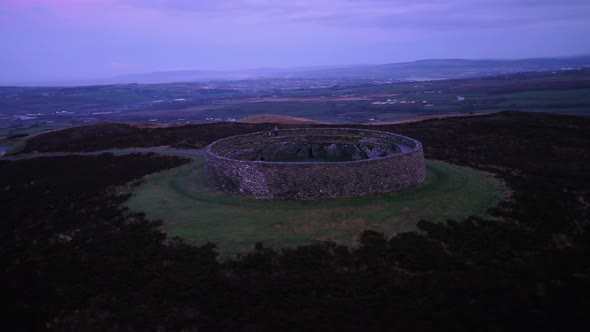 Grianan Aileach Ring Fort Donegal  Ireland alt