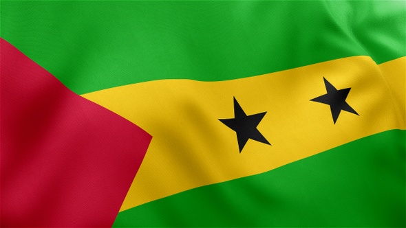 Sao Tome and Principe Flag alt