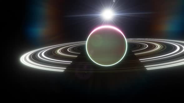 Space Background - Gas Giant alt