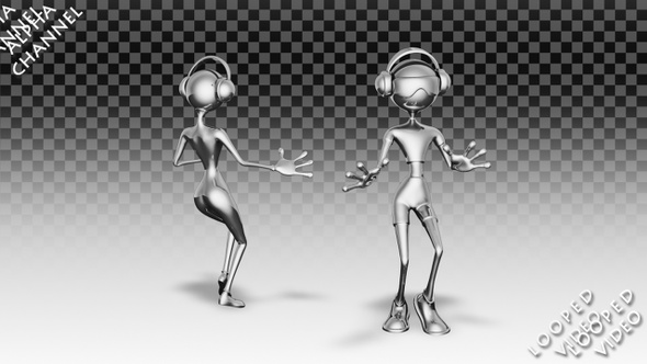 Silver Man and Woman - Dance Energetic Pack alt