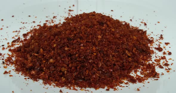 Red chili pepper powder