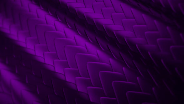 3d Wavy Purple Snake Textured Pattern