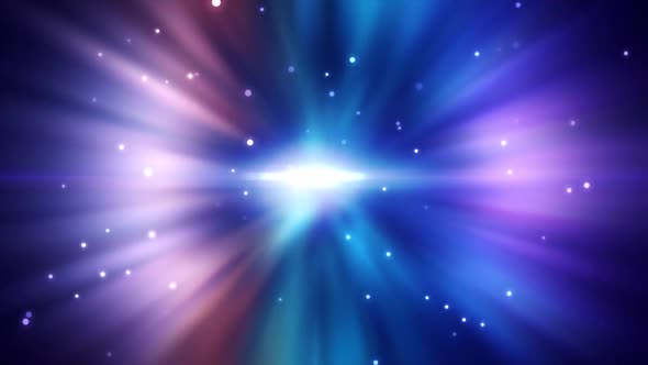 Motion Graphics Background Animation Blue Stars