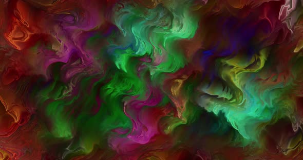 Abstract twisted background animation