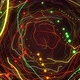Colorful Neural Network Lines Dots - VideoHive Item for Sale