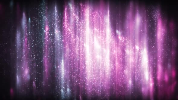 Purple Light Particles